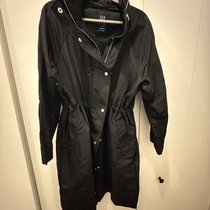 GAP Women's Black Trench Coat